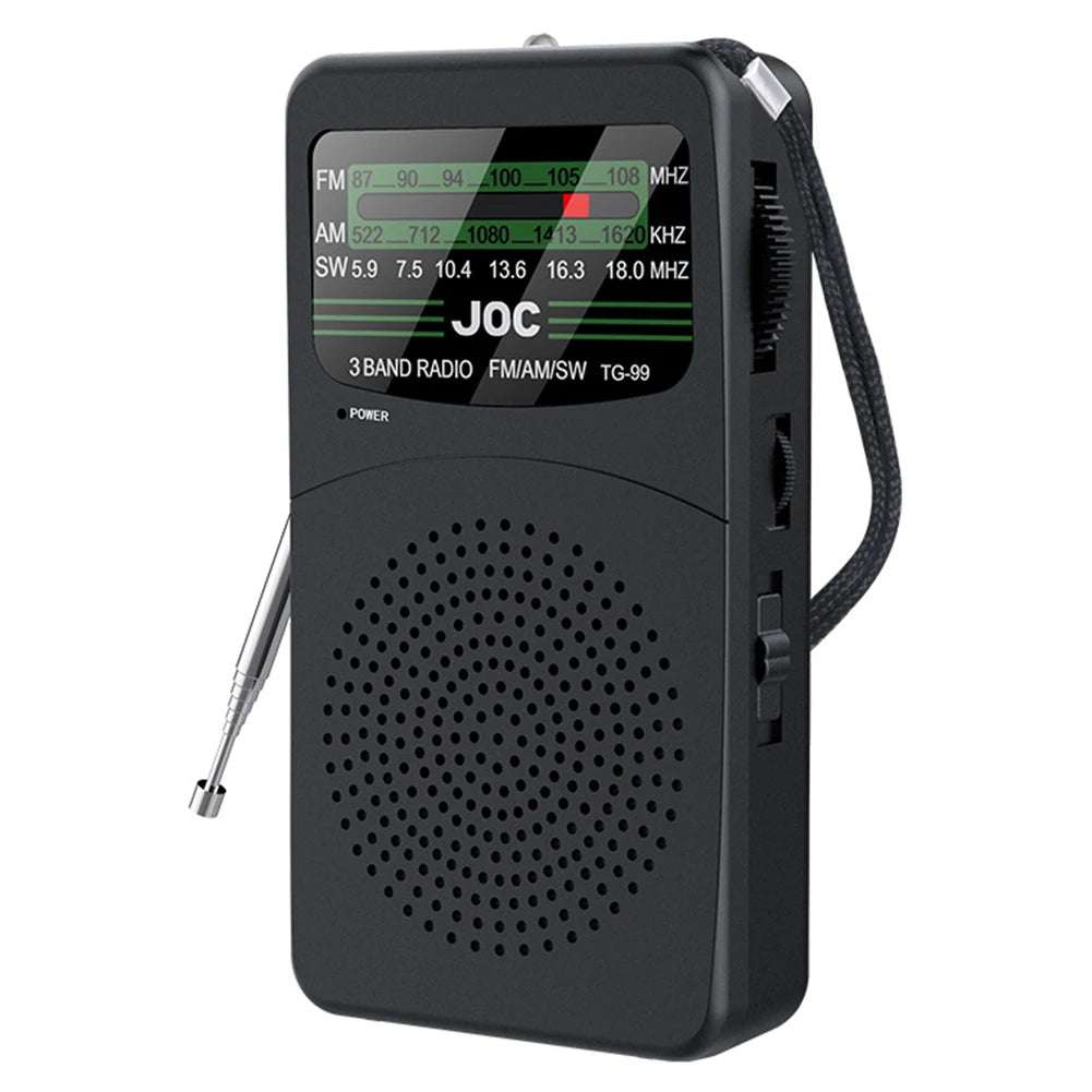 Portable Emergency Radio Solar Hand Crank AM/FM/NOAA Weather Radio Power Bank Flashlight SOS Alarm Outdoor Survival Supplies