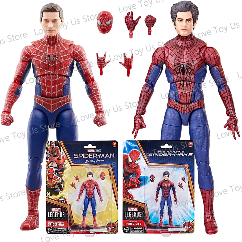 In Stock Legends Spider-Man No Way Home Garfield Tobey Action Figure Toys for Boys Girls Gift Collectible Model