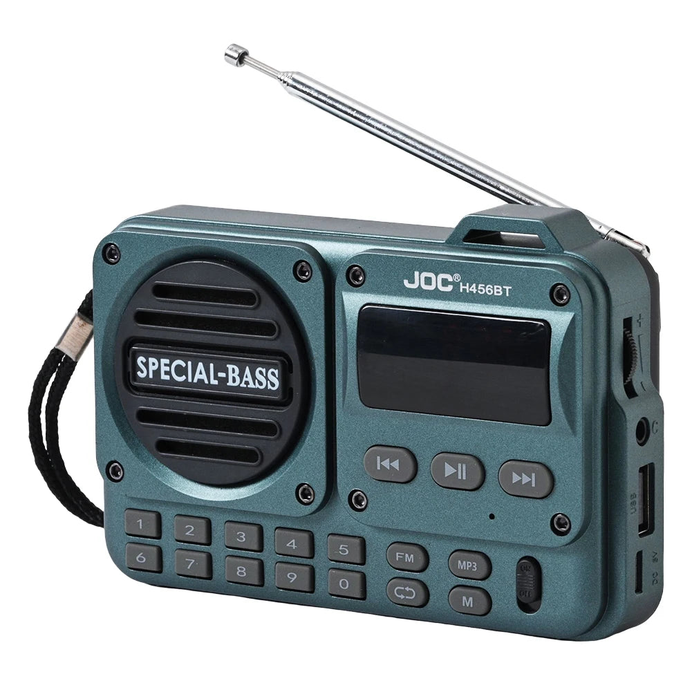 Portable Emergency Radio Solar Hand Crank AM/FM/NOAA Weather Radio Power Bank Flashlight SOS Alarm Outdoor Survival Supplies